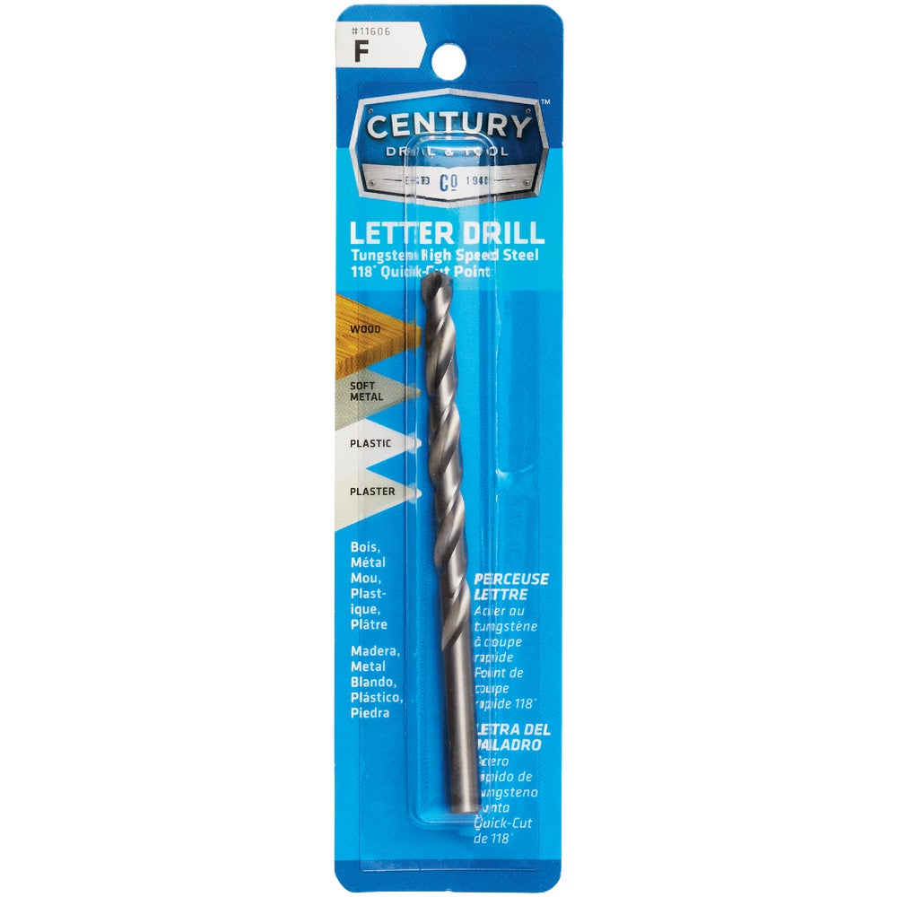 Century Drill \u0026 Tool 11606 Letter F Drill Bit