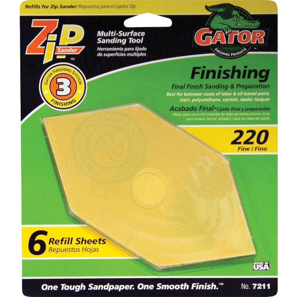 Gator 7211004 Zip Hand Sander Refill